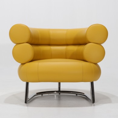 BIBENDUM-Sessel aus Leder in verschiedenen Farben