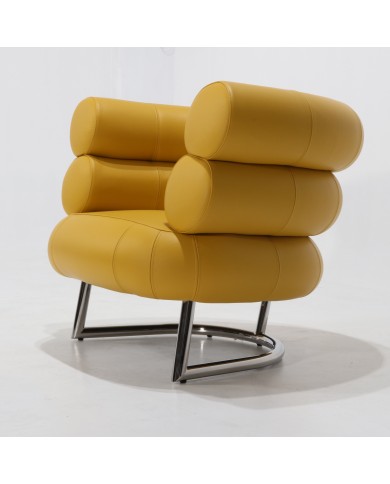 BIBENDUM-Sessel aus Leder in verschiedenen Farben