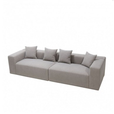 BOLLA sofa 236 cm in fabric, leather or velvet various colours