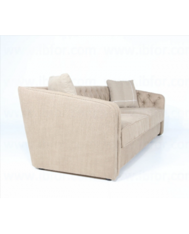 BRITISH-Sofa aus Stoff oder Samt in verschiedenen Farben