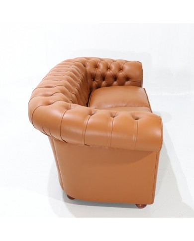CHESTER 2-Sitzer-Sofa aus Leder in verschiedenen Farben