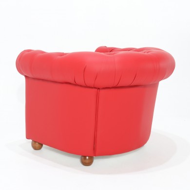 CHESTER-Sessel aus Leder in verschiedenen Farben