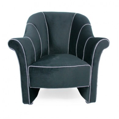 HOFFMANN-Sessel aus Stoff oder Samt in verschiedenen Farben