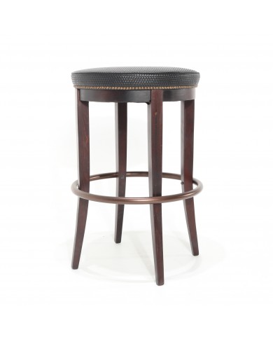 DECÒ stool in leather in various colours