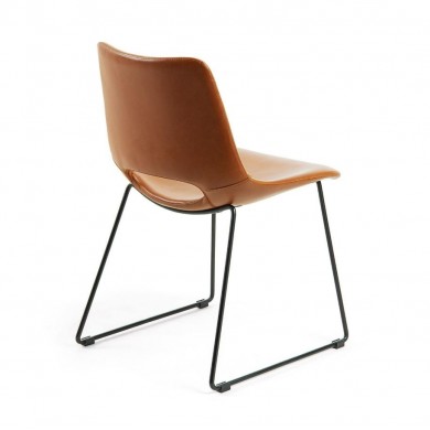 TRINY chair in leather in various colours