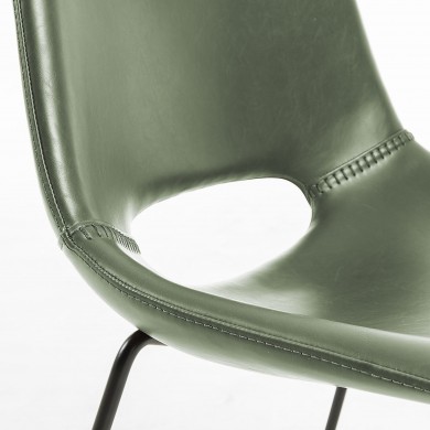 TRINY Stuhl aus Leder in verschiedenen Farben