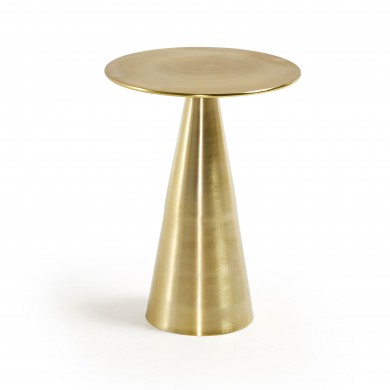 Tavolino ROAN metallo dorato