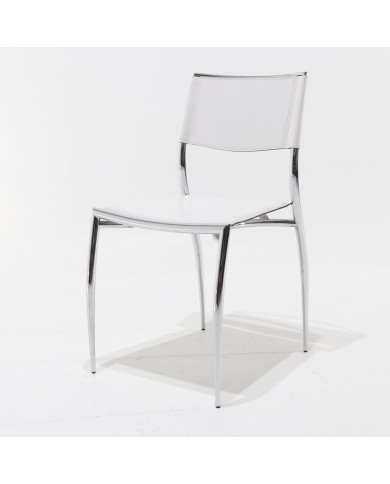 GRETA chair in leather in various colours