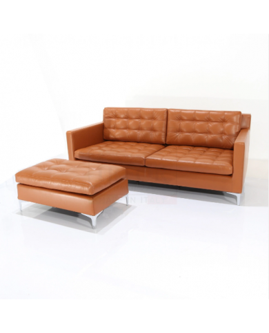 FIRENZE 2 seater sofa in leather in various colours