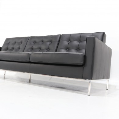 FIRENZE 3-Sitzer-Sofa aus Leder in verschiedenen Farben