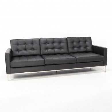 FIRENZE 3 seater sofa in leather in various colours