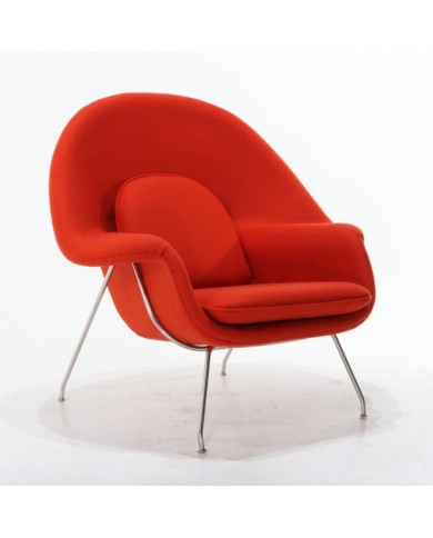 WOMB-Sessel aus Stoff, Leder oder Samt in verschiedenen Farben