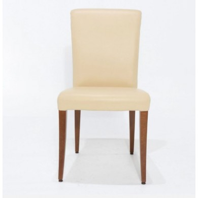 VITTORIA chair in fabric, leather or velvet in various colours