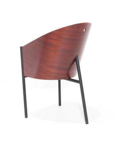 COSTES chair with leather cushion in various finishes