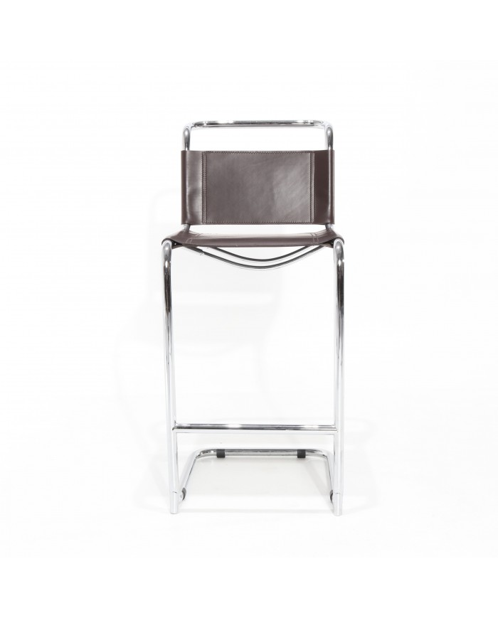 STAM stool in leather or pony skin, various colours