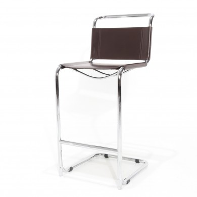 STAM stool in leather or pony skin, various colours