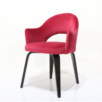 EXECUTIVE-Sessel mit Armlehnen aus Stoff, Leder oder Samt in