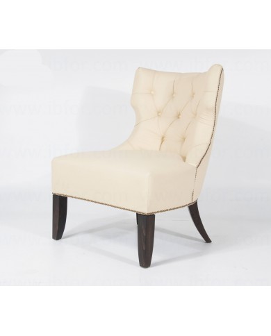 DECÒ armchair in fabric, leather or velvet in various colours
