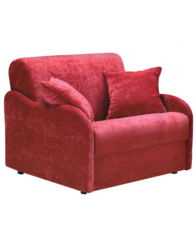 MADRID armchair bed in various colored fabric