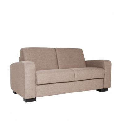 LONDON sofa bed in fabric or velvet in various colours