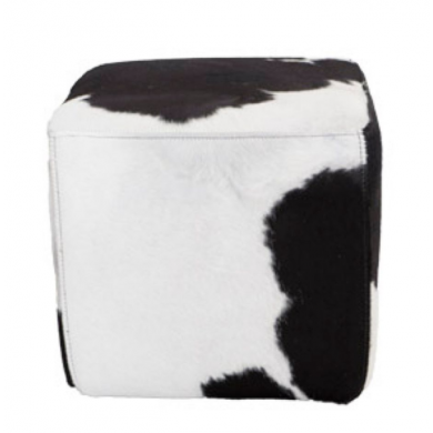 KUBO pouf in various colors pony skin