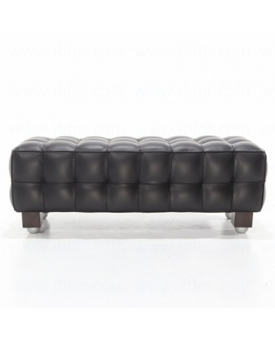 KUBUS 2 seater bench in leather various colours