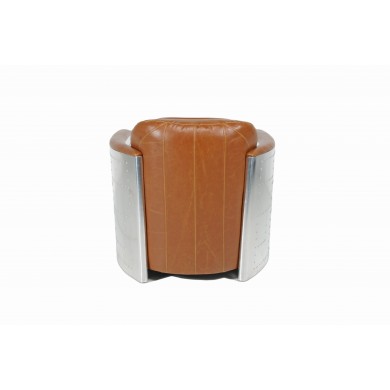 TOM CAT AVIATOR armchair in leather in various colours