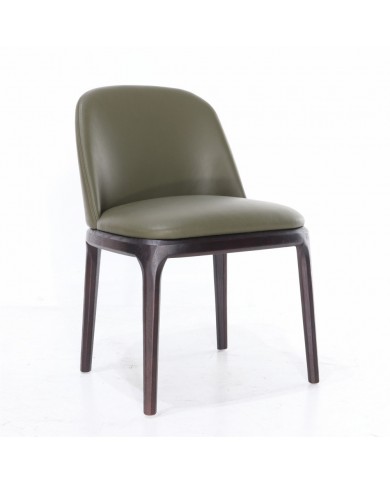OTELLO Stuhl aus Stoff, Leder oder Samt, verschiedene Farben