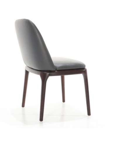 OTELLO chair in fabric, leather or velvet, various colours