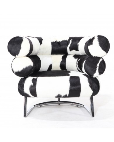 BIBENDUM-Sessel aus Ponyfell in verschiedenen Farben