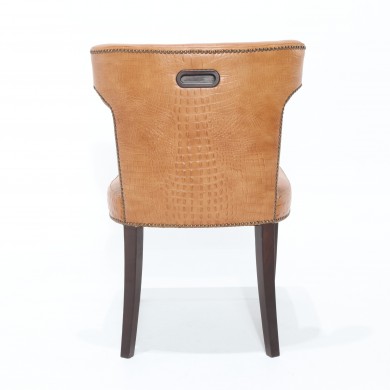 MAISON BELLE chair in fabric, leather or velvet, various colours