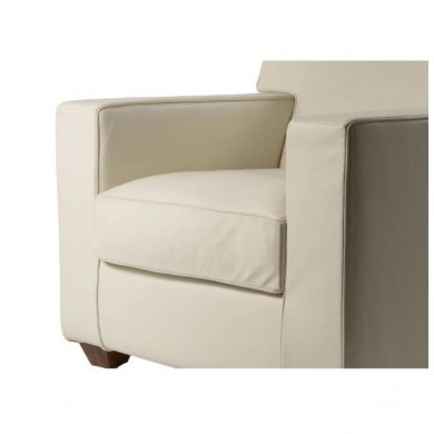 FRANK armchair in fabric, leather or velvet various colours