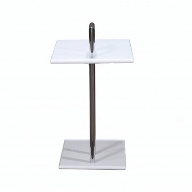 EILEEN GRAY square white or black coffee table