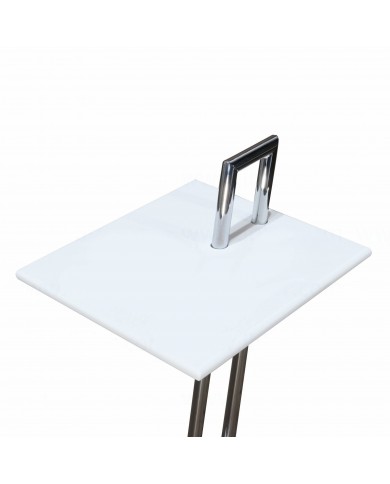 Tavolino EILEEN GRAY quadrato bianco o nero