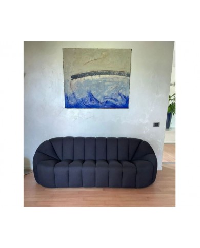 GRACE sofa in fabric, leather or velvet various colours