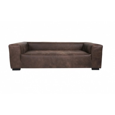 ELWOOD sofa in fabric, leather or velvet various colours