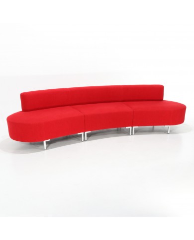 GAME-Sofa aus verschiedenfarbigem Stoff
