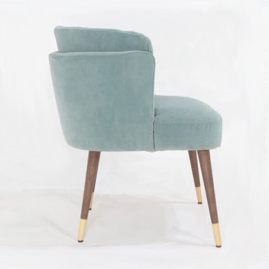 LESLIE-Sessel aus Stoff, Leder oder Samt in verschiedenen Farben