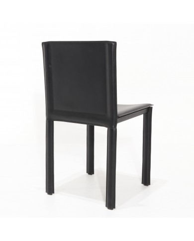 INN 2 Stuhl aus Leder in verschiedenen Farben