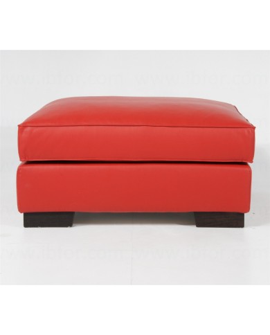 SENSE pouf in fabric, leather or velvet in various colours