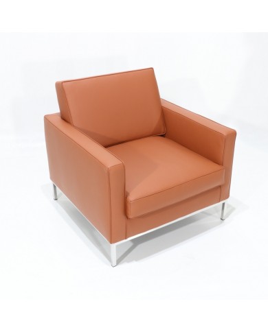 FIRENZE LISCIA Sessel aus Stoff oder Leder in verschiedenen