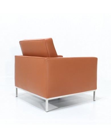 FIRENZE LISCIA armchair in fabric or leather various colours