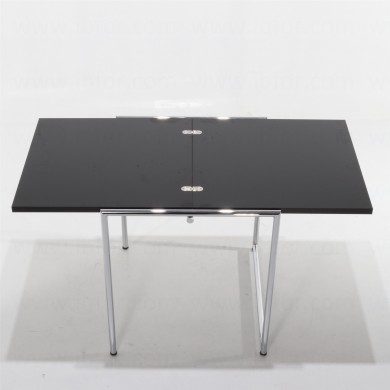 EILEEN CROMO extendable table in liquid laminate in various