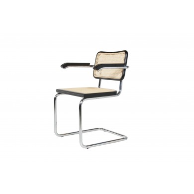 BREUER VIENNA chair with natural or black armrests