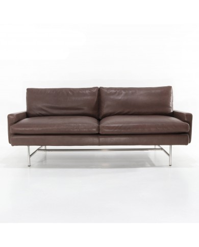 LISSONI-Sofa aus Leder in verschiedenen Farben