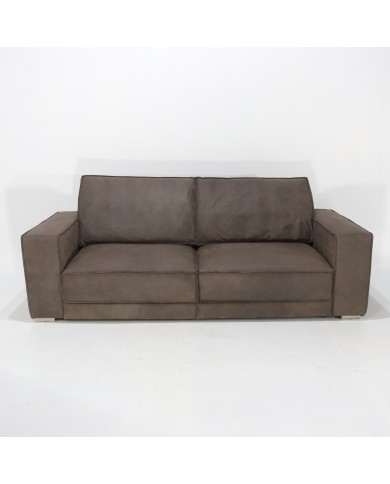 ROTTERDAM-Sofa aus Leder in verschiedenen Farben