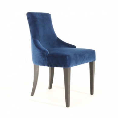 DECÒ armchair in fabric, leather or velvet various finishes