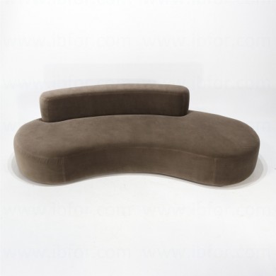Canapé DUBBLE ROCK en tissu, cuir ou velours de différentes