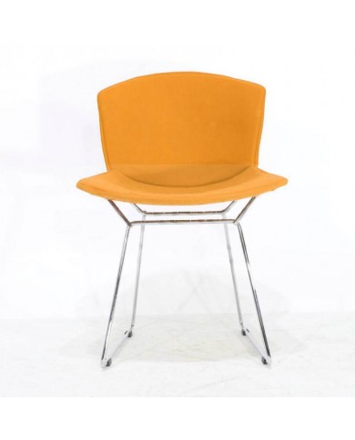 BERTOIA-Stuhl mit Stoffbezug in verschiedenen Farben