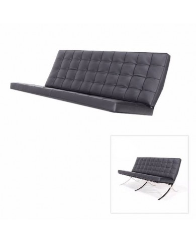 Replacement BARCELONA sofa cushions in leather in various